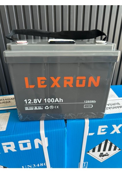 12.8V 100AH Lifepo4 Lityum Akü