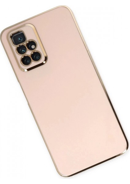 Xiaomi Redmi 10 2022 Kılıf Volet Silikon - Pembe fiyatları