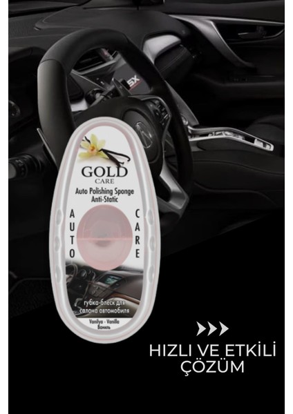 Vanilya Kokulu Oto Temizleme ve Parlatma Süngeri – Antistatik, Toz Tutmaz indirimleri