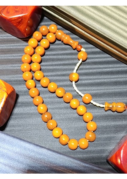 Çubuk Kehribar Tesbih Sarı Renk fiyatları