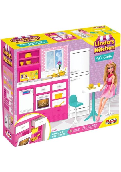 03665 Linda'nın Mutfağı Oyun Seti -Dede