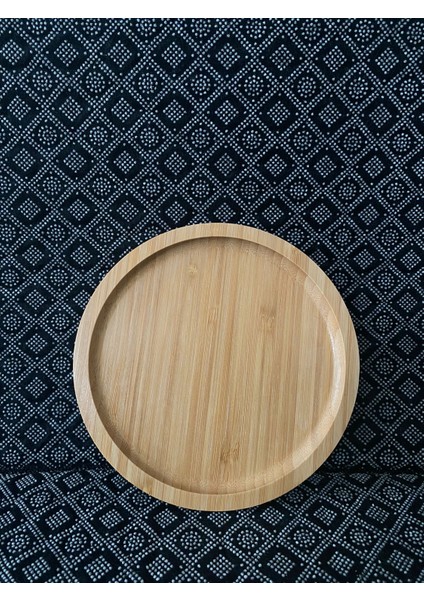 Bambu Sunumluk Tabak Kahvaltı Tabağı Sunumluğu 18X18X2 fiyatları