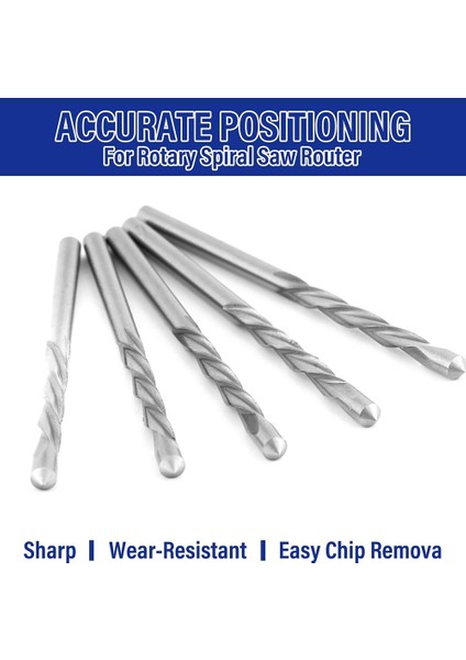 100PCS Alçıpan Matkap Bitleri Pilot Nokta Kesme Matkap Bitleri Çaplı Alçıpan Yönlendirici Sonda (Yurt Dışından) fırsatları