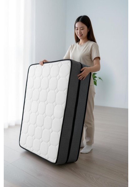 Bonbon Katlanır Yatak 90X200 – Ortopedik Sert Sünger, Katlanabilir Yer Yatağı, Yer Minderi