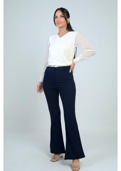 Kadın Ispanyol Paça Pantolon fiyatları