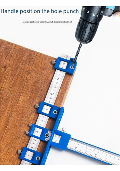 Ahşap Işleme Demirleme Yumruk Bulucu Jig Kit Matkap Kılavuzu Kabine Kalıp Tutma Şablon Bulucu Delik Yumruk Aracı Ahşap Işleme (Yurt Dışından) fiyatları