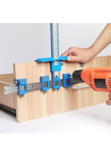 Ahşap Işleme Demirleme Yumruk Bulucu Jig Kit Matkap Kılavuzu Kabine Kalıp Tutma Şablon Bulucu Delik Yumruk Aracı Ahşap Işleme (Yurt Dışından) fırsatları