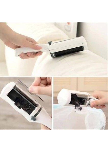 Buffer® Taşınabilir Elektrostatik Hazneli Rulo Şeklinde Evcil Hayvan Tüyü Saç Toplayıcısı fiyatları