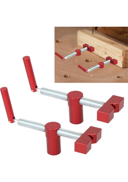 Ahşap Işleme Masaüstü Klip Hızlı Klip Hızlı Fikstür Kelepçesi Aracı 19MM Delik Ahşap Işleme Tezgahı Köpek Alet-Kırmızı (Yurt Dışından) fırsatları