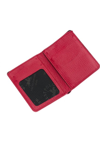 Hakiki Deri Unisex Kartlık - Kırmızı modelleri