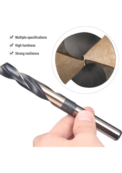 8 Adet Gümüş ve Deming Matkap-Bit Seti Azaltılmış Şaft Matkap Bit Seti 1/2 Inç Çapında Shank 9/16 Inç Ila 1 Inç Boyutlarda (Yurt Dışından) fiyatları