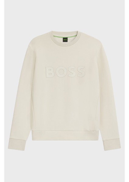 Pamuklu Regular Fit Bisiklet Yaka Logolu Sweat Erkek Sweat 50506119 131 indirimleri