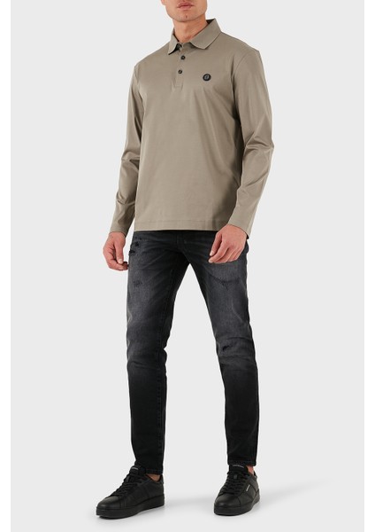 Pamuklu Regular Fit Düğmeli Polo Yaka Sweat Erkek Polo Yaka Sweat 50523917 245 fiyatları