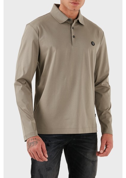 Pamuklu Regular Fit Düğmeli Polo Yaka Sweat Erkek Polo Yaka Sweat 50523917 245 fırsatları