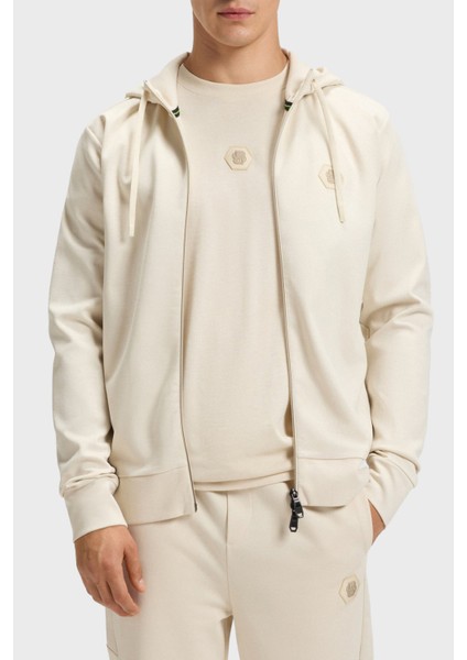 Pamuklu Relaxed Fit Kapüşonlu Fermuarlı Sweat Erkek Sweat 50545581 131