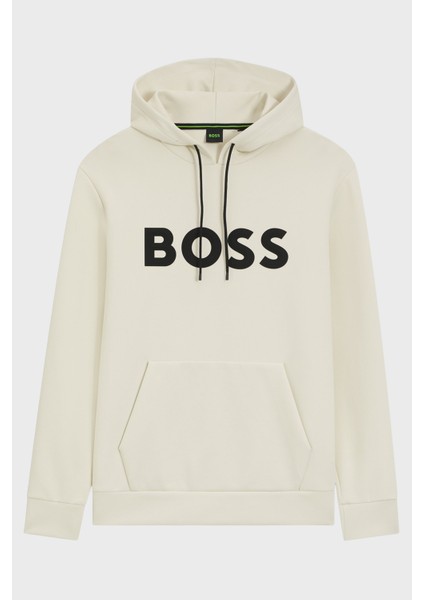 Pamuklu Regular Fit Kapüşonlu Logolu Sweat Erkek Sweat 50551457 131 indirimleri