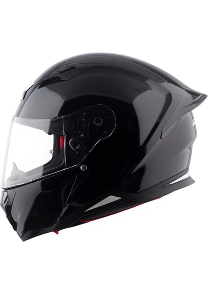 Hunter Sc 2025 Üretim Parlak Siyah Full Face