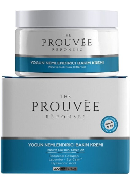 Yoğun Nemlendirici Bakım Kremi 200ML Collagen Ceramide Hyaluronik Asid Lavanta fiyatları