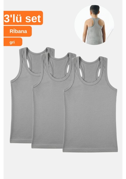 Erkek Çocuk 3'lü Ribana Sporcu Atlet