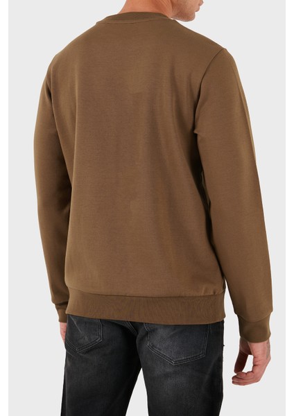 Pamuk Karışımlı Regular Fit Bisiklet Yaka Sweat Erkek Sweat 50520302 217 modelleri