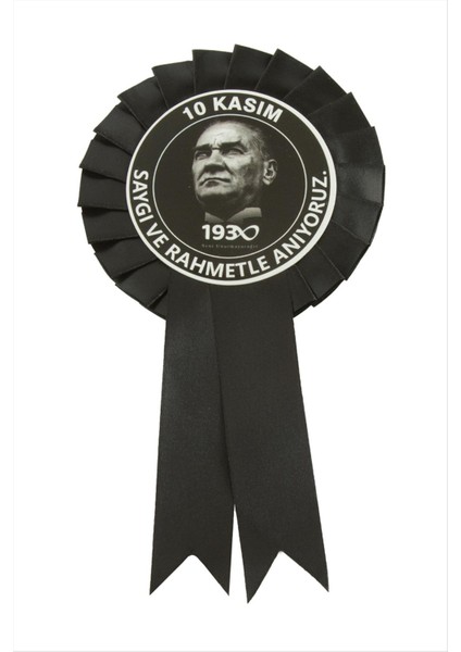 Mustafa Kemal Atatürk Yaka Rozeti Kokartı