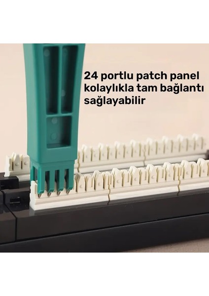 Panel ve Jack Hızlı Sonlandırma Aletı Punch Down Impact Tool (Scs-Tool-M4) modelleri