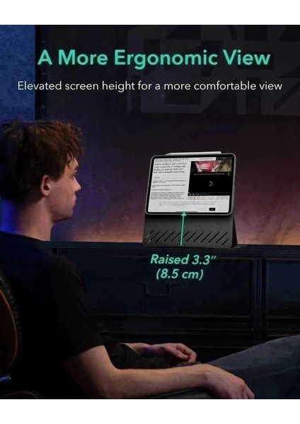 Apple iPad Pro 11 2024 Çift Manyetik Destekli Kalem Hazneli Shift Magnetic Kılıf fırsatları