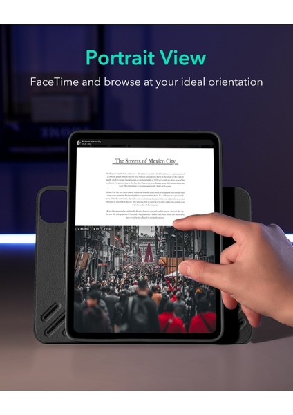 Apple iPad Pro 11 2024 Çift Manyetik Destekli Kalem Hazneli Shift Magnetic Kılıf indirimleri