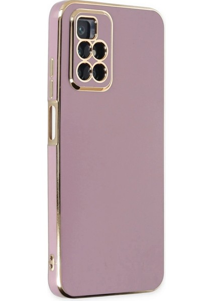 Xiaomi Redmi 10 2022 Kılıf Volet Silikon - Mor modelleri