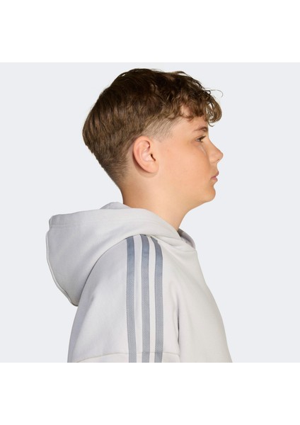 Hoodıe Çocuk Gri Sweatshirt.- fırsatları