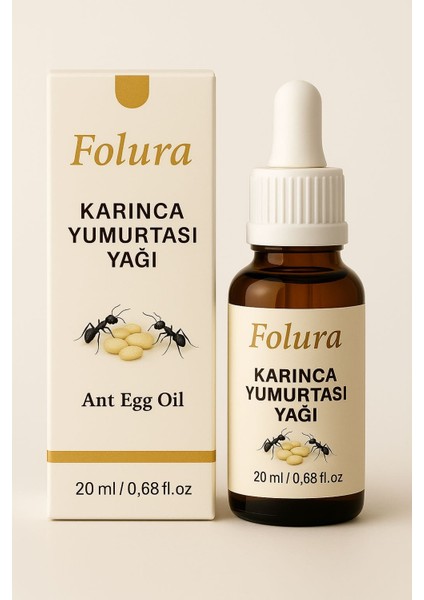 Karınca Yumurtası Yağı Tüy Azaltıcı ve Tüy Dökücü Doğal Yağ 20ml