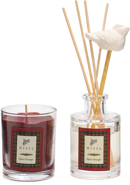 Yılbaşı Spice Orange Hediye Seti (Oda Kokusu&vegan Mum) fiyatları