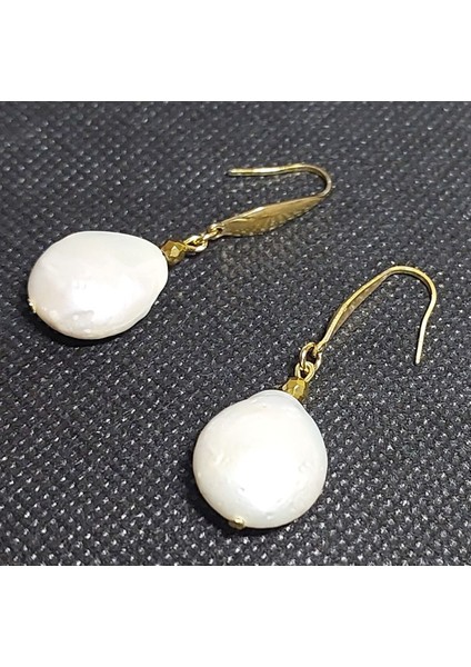 Doğal Barok Inci Küpe modelleri