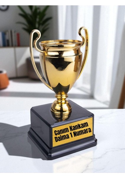 Canım Kankam Yazılı Ödül Başarı Şampiyonluk Kupası - Kankaya Hediyelik Hediye Kutusu Eşyası