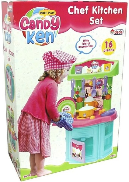 Dede Candy Ken Şef Mutfak Seti fiyatları