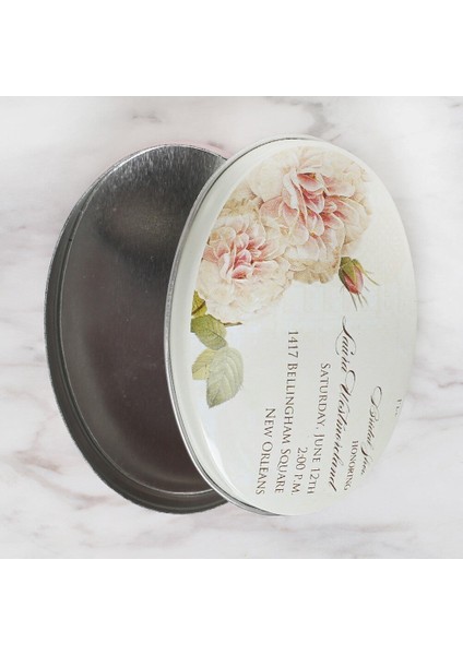 Loren Metal Saklama Kutusu Oval fiyatları