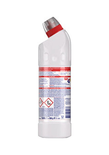Çamaşır Suyu Konsantre Kar Beyazı 750 ml Hijyenik Temizlik İçin 6'lı Paket