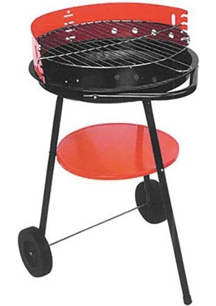 Cook Taşınabilir Kömür Barbekü Mangal Kırmızı/siyah modelleri