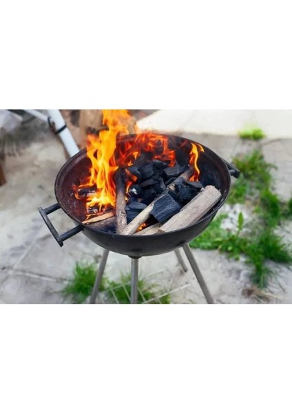 Cook Taşınabilir Kömür Barbekü Mangal Kırmızı/siyah