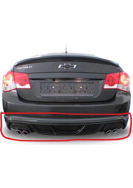 Chevrolet Cruze Sedan (2009 - 2013) Arka Tampon Eki (( Boyasız ))