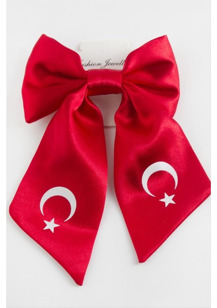 29 Ekim Ay Yıldızlı Fiyong Otomatik Toka