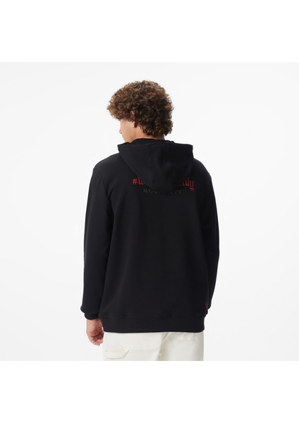 Unıted4 x Monkey Project We Are Family Unisex Siyah Sweatshirt.sıyah fiyatları