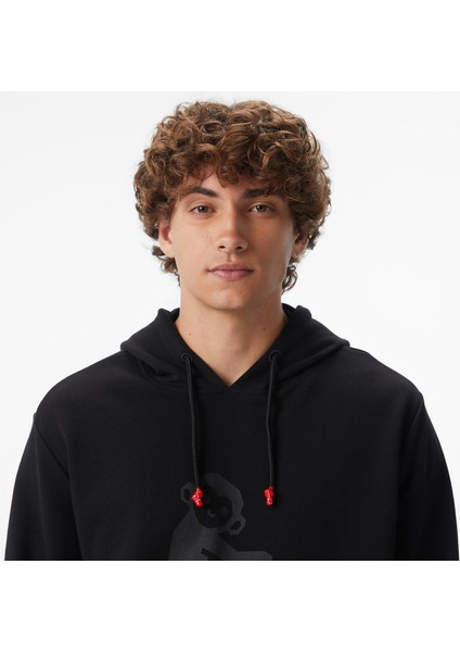 Unıted4 x Monkey Project We Are Family Unisex Siyah Sweatshirt.sıyah fırsatları