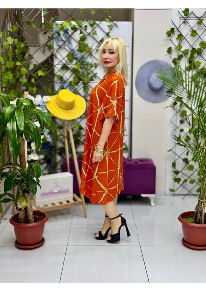 RM18127 Viskon Roma Elbise fiyatları