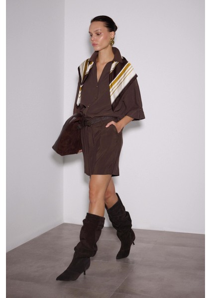 Kemerli Modal Şehir Boy Şort fırsatları