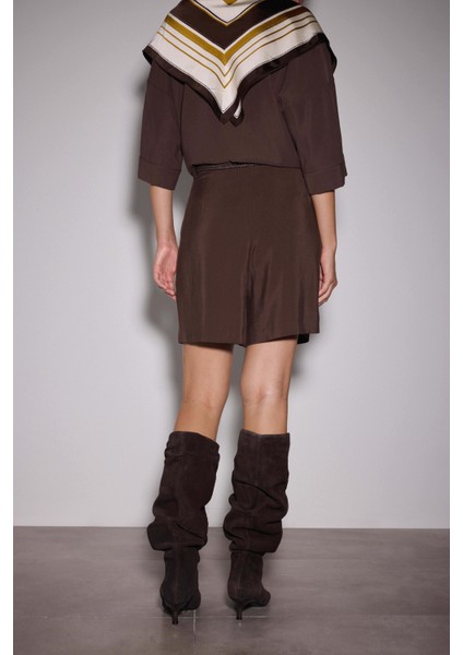 Kemerli Modal Şehir Boy Şort