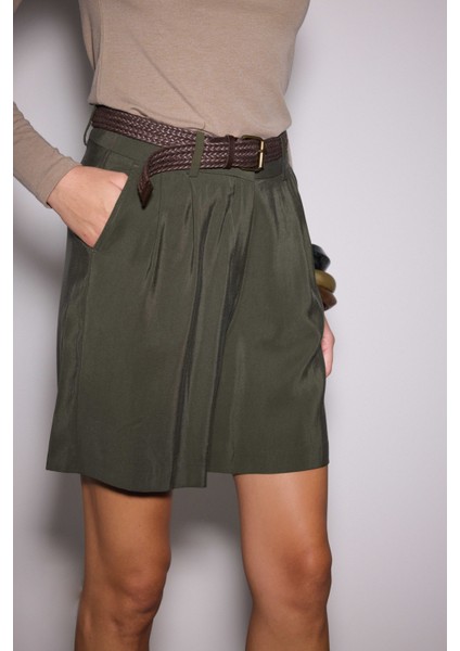 Kemerli Modal Şehir Boy Şort