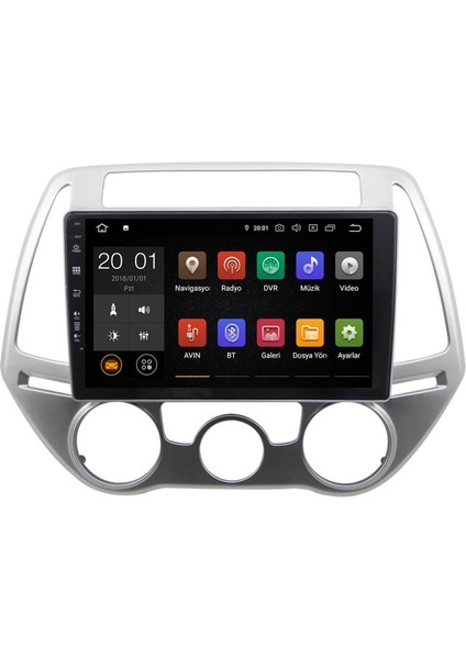 Hyundai I20 2013 2014 Multimedya Navigasyon Android Navimex 9917