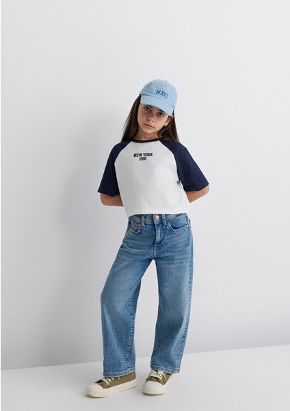 Azra 90lar Indigo Mavisi Jean Pantolon 7010510-88228