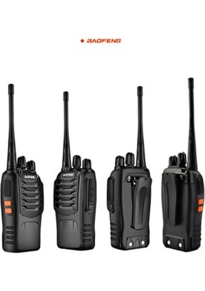 Baofeng 999S Telsiz İkili Paket Dayanıklı ve Kullanışlı Kulaklık Hediyeli